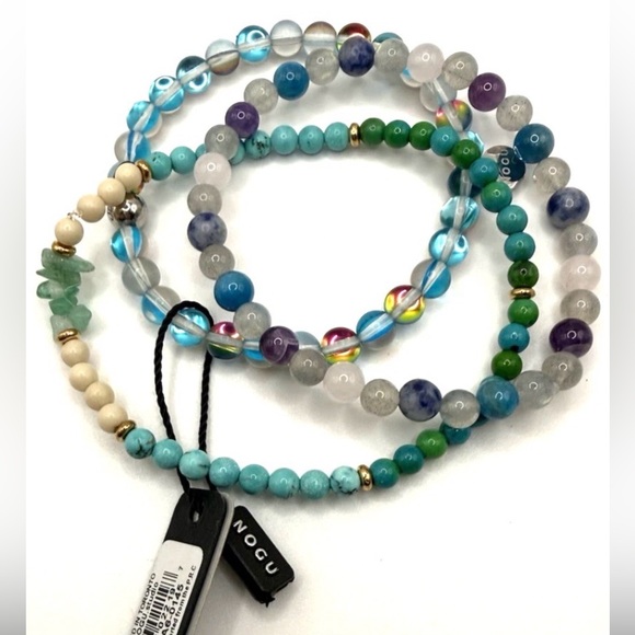 NWT NOGU & Additional Beaded Bracelets - Picture 6 of 9